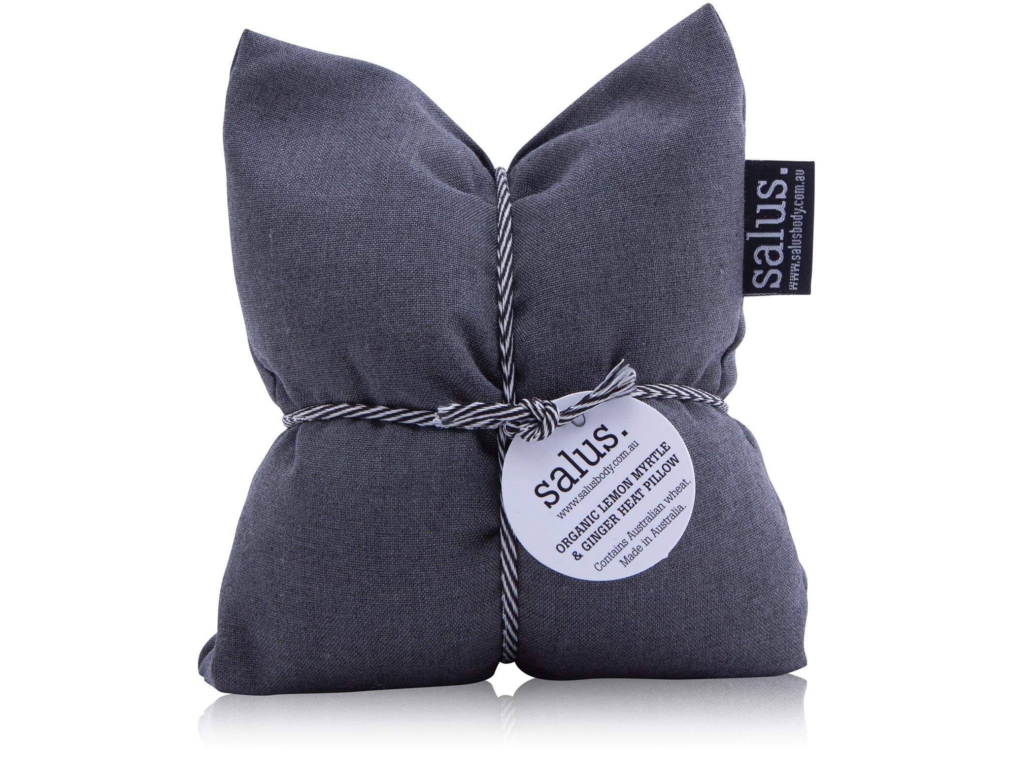 Grey Lemon Myrtle & Barley Heat Pillow