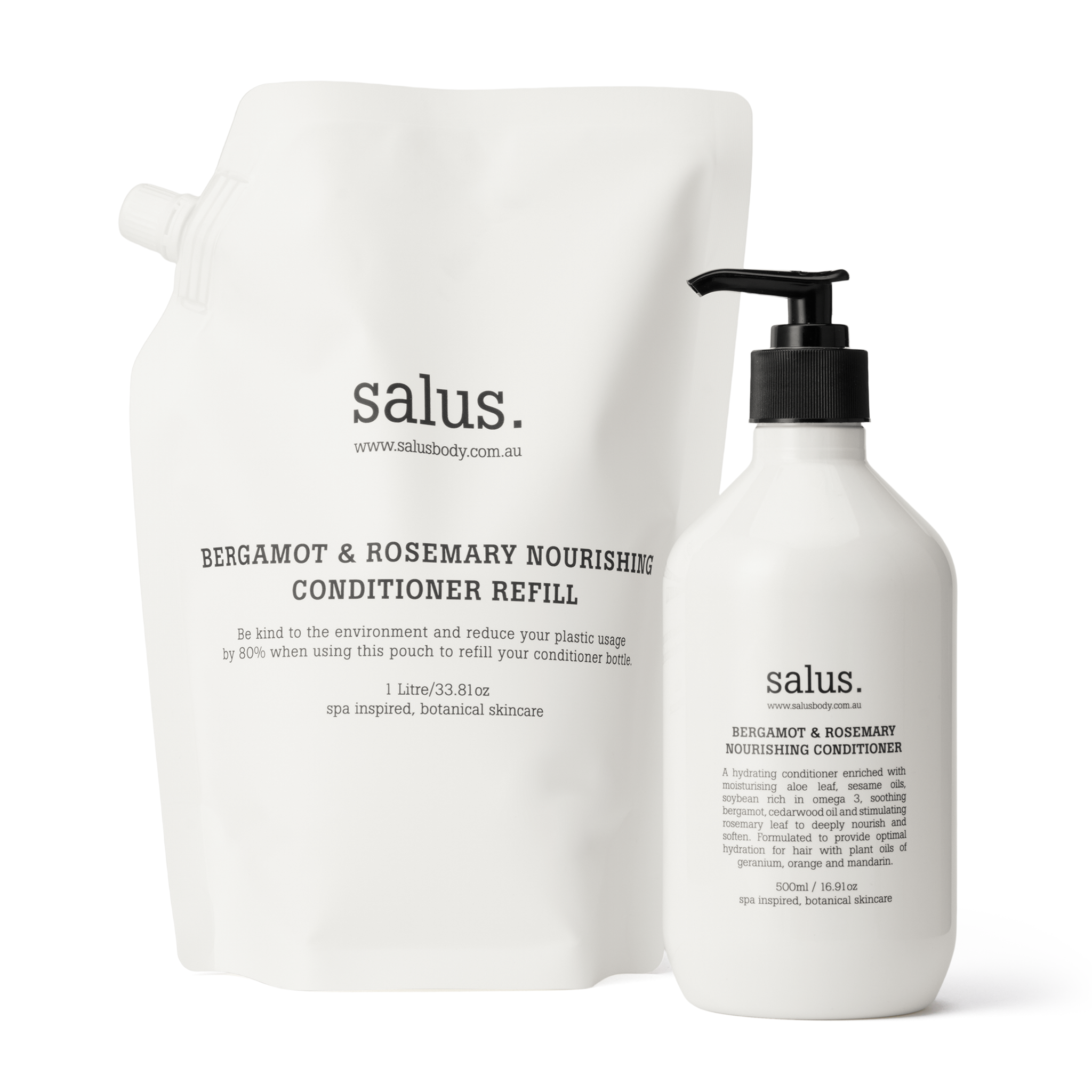 Bergamot & Rosemary Nourishing Conditioner Bundle