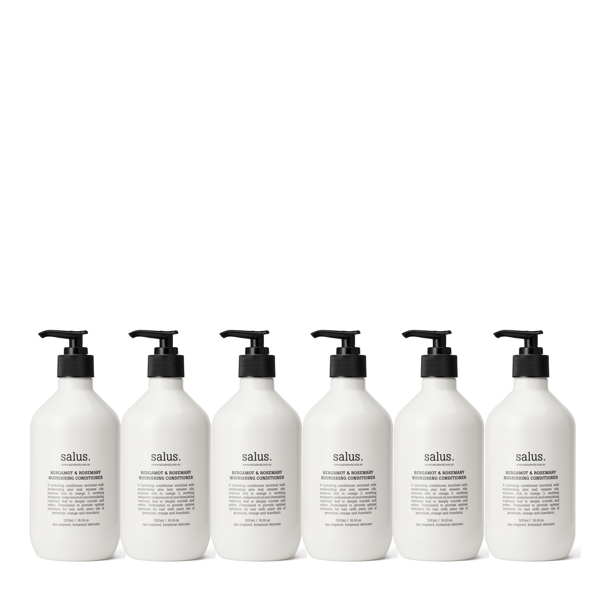 Conditioner, Bergamot & Rosemary – 6 Pack