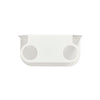Double Soap Dispenser Holder, White
