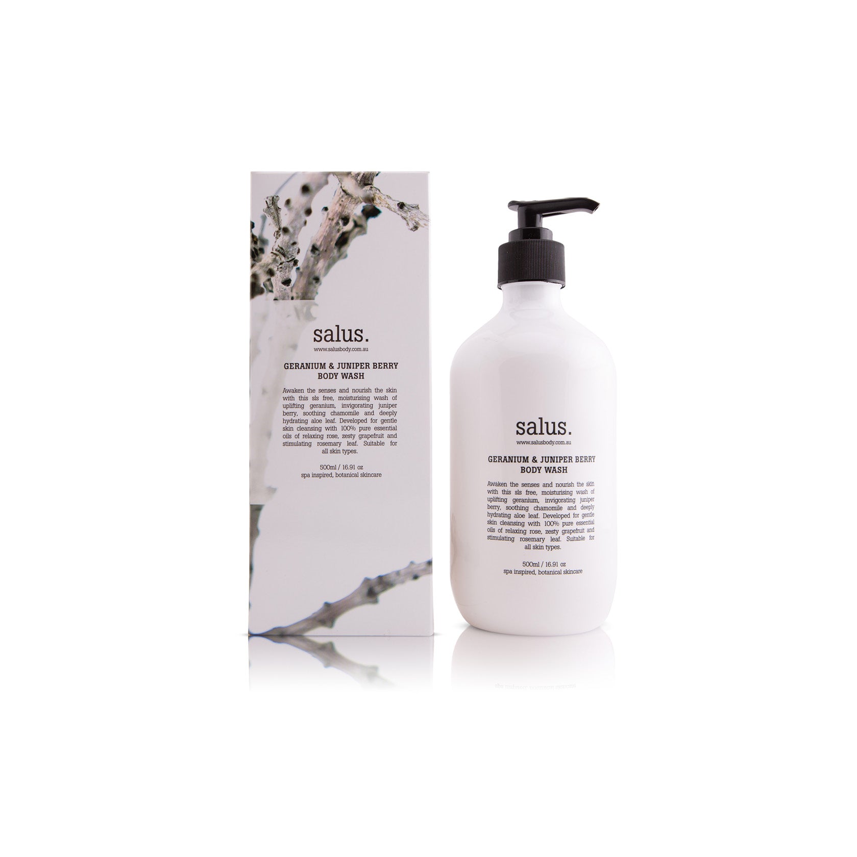 Geranium & Juniper Berry Body Wash